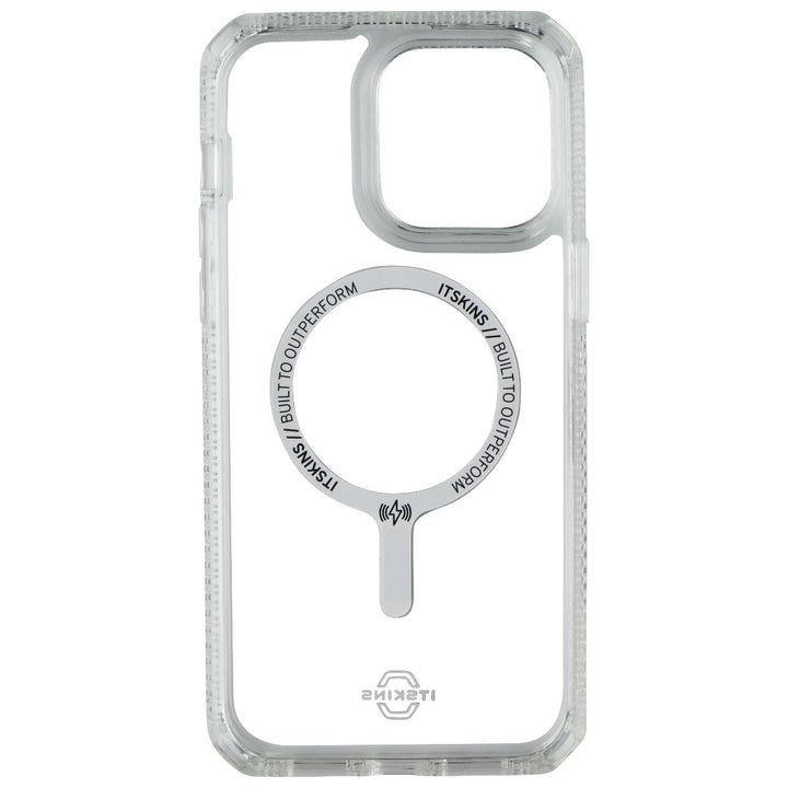 ITSKINS Hybrid_R Clear Case for MagSafe for iPhone 14 Pro Max - Transparent Image 3