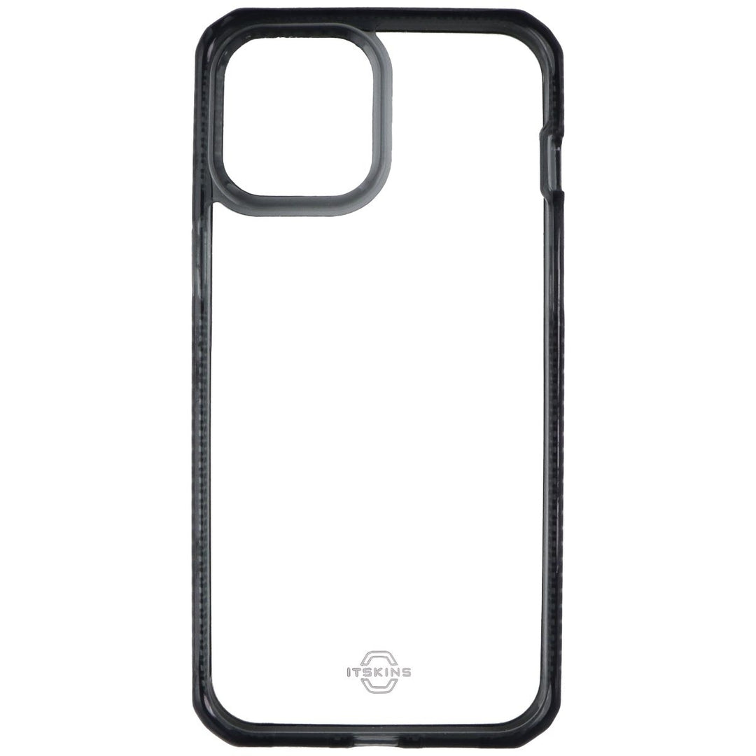 ITSKINS Hybrid Clear Series Case for Apple iPhone 12 Pro Max - Clear / Black Image 2