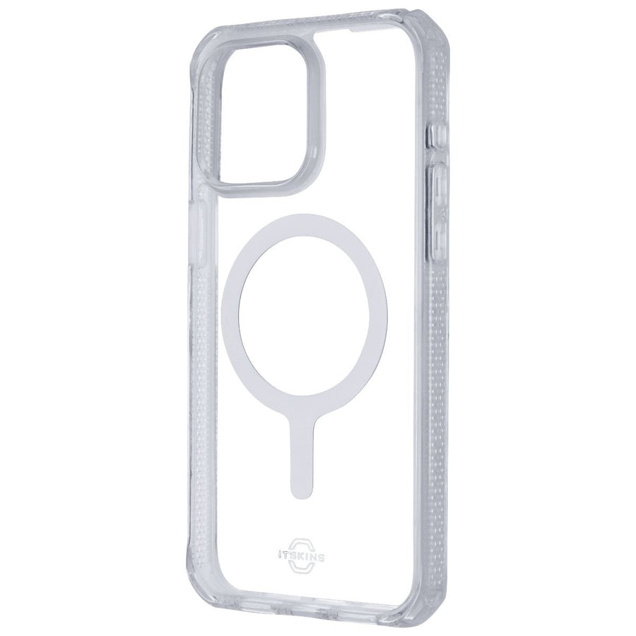 ITSKINS Hybrid_R Clear Series Case for MagSafe for Apple iPhone 15 Pro Max Clear Image 1