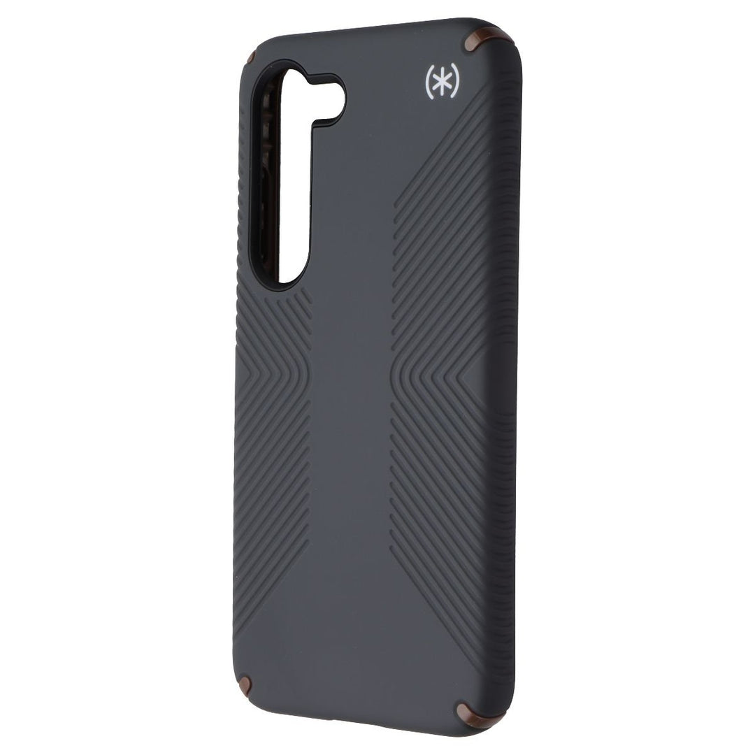 Speck Presidio 2 Grip Case for Samsung Galaxy S23 - Charcoal / Bronze Image 1