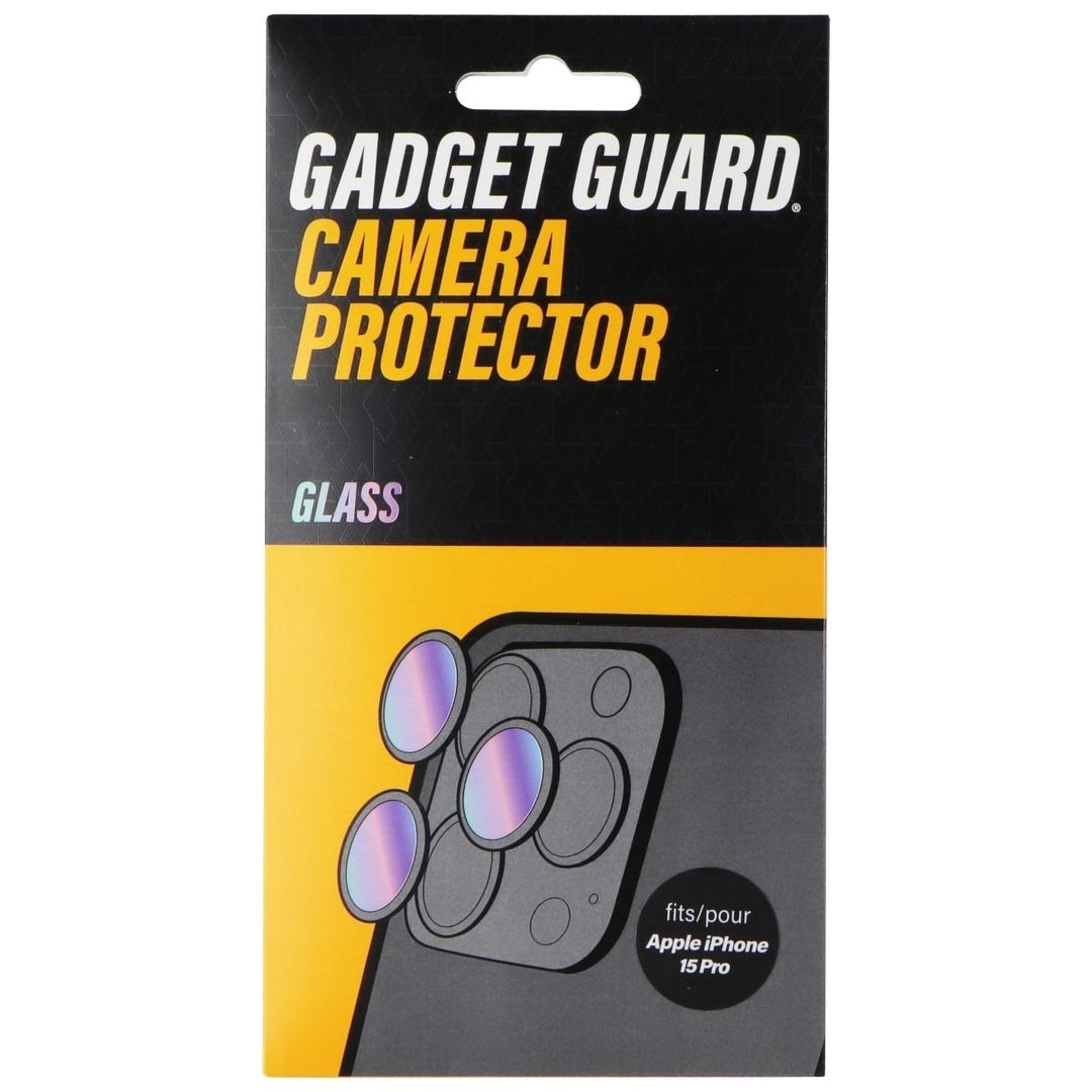 Gadget Guard - Glass Series - Camera Protector for iPhone 15 Pro - Clear Image 1
