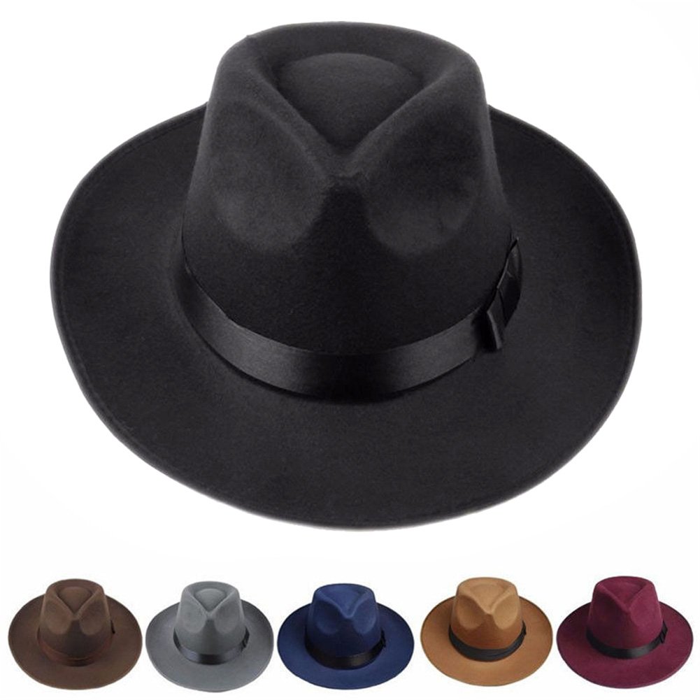 Unisex Hat Safe Fashion Universal Wide Brim Panama Hat for Summer Image 1