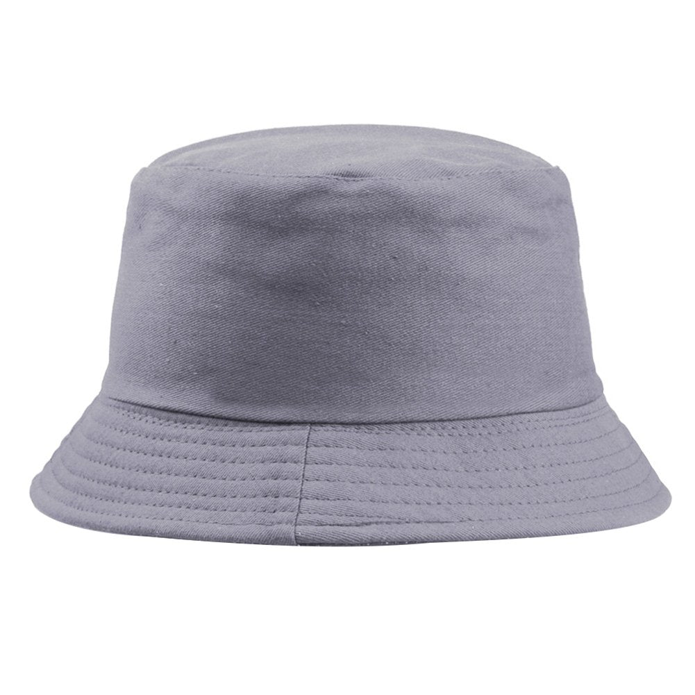 Bucket Hat Wide Brim Sun Protection Casual Style Fisherman Sun Hat Outdoor Men Women Bucket Cap for Vacation Image 4