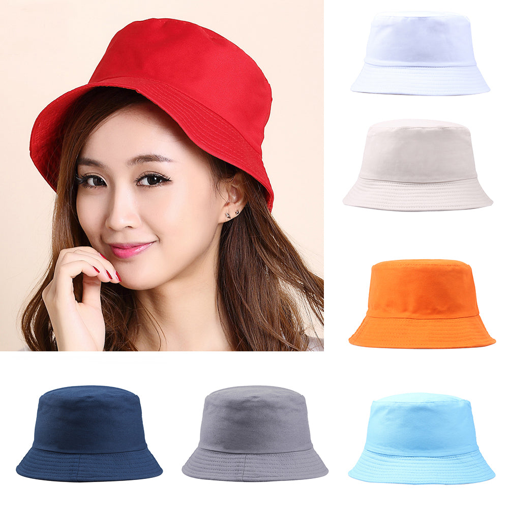 Bucket Hat Wide Brim Sun Protection Casual Style Fisherman Sun Hat Outdoor Men Women Bucket Cap for Vacation Image 12