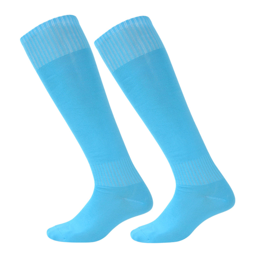 Long Tube Socks Breathable Sweat Absorption No Odor Elastic Long Tube Socks for Playing Football Image 4