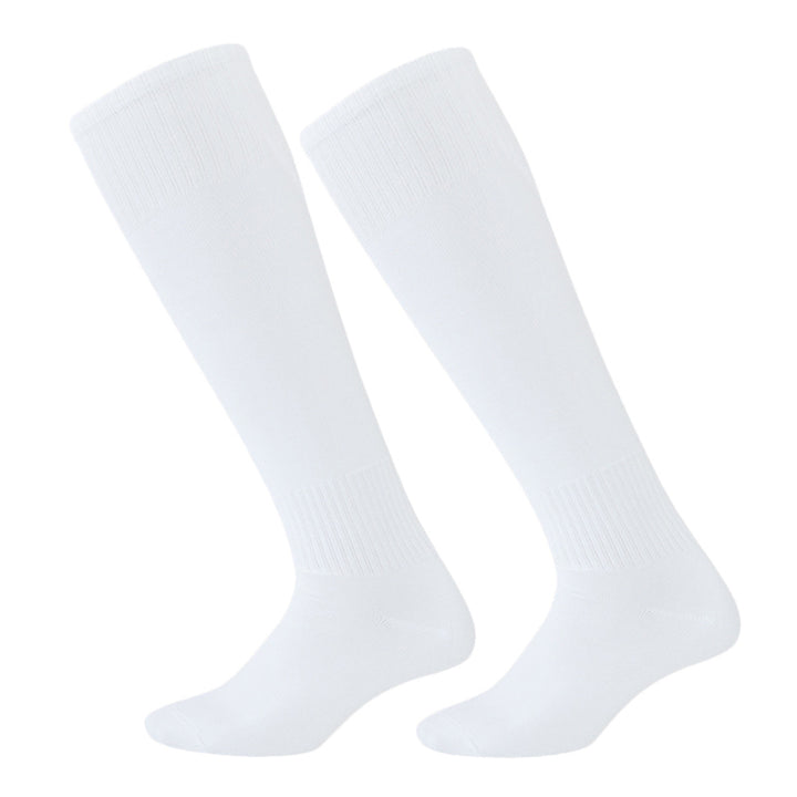 Long Tube Socks Breathable Sweat Absorption No Odor Elastic Long Tube Socks for Playing Football Image 6