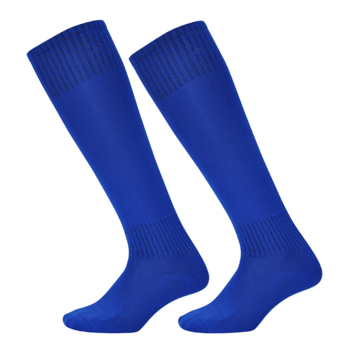 Long Tube Socks Breathable Sweat Absorption No Odor Elastic Long Tube Socks for Playing Football Image 8
