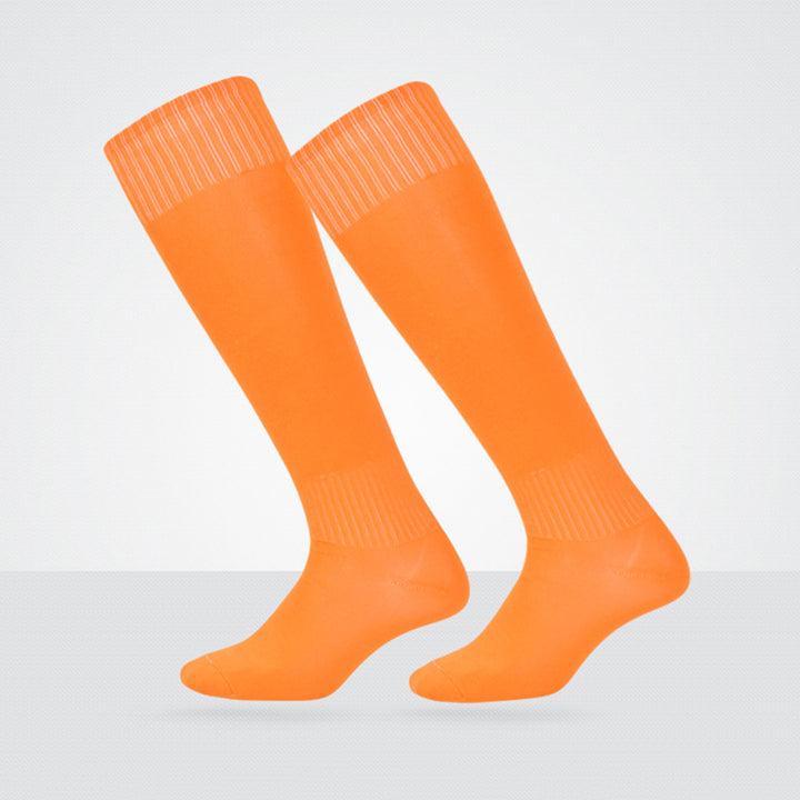 Long Tube Socks Breathable Sweat Absorption No Odor Elastic Long Tube Socks for Playing Football Image 10
