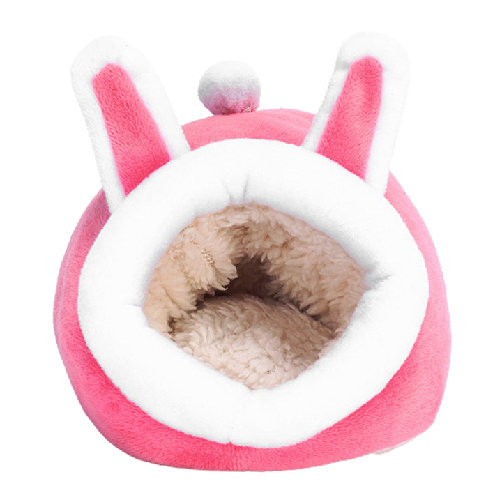 Winter Warm Cute Hamster Cotton House Small Animal Nest Guinea Pig Accessories Image 4
