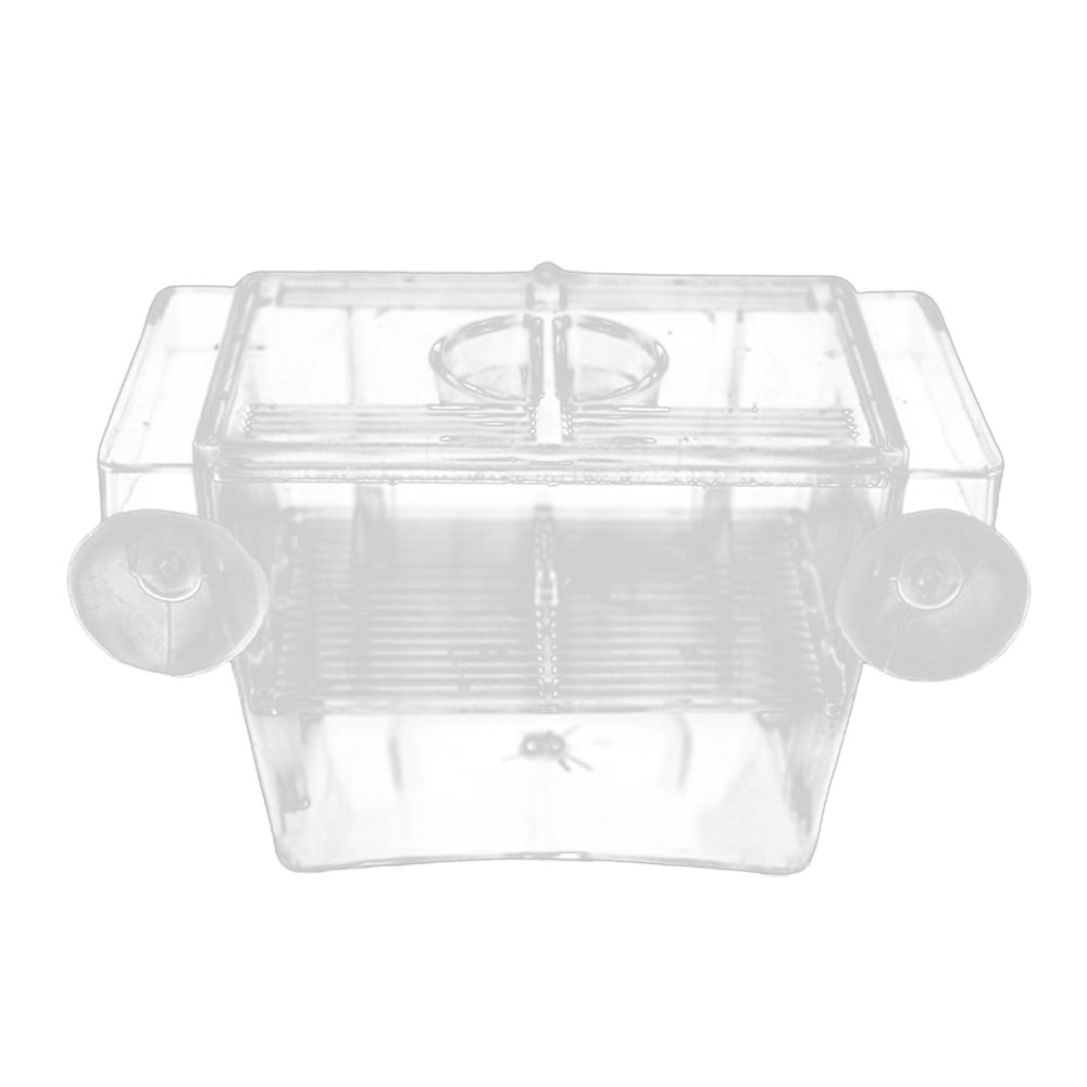 Aquarium Hatching Incubators Large Space Double Layer Transparent Plastic Fish Tank Breeding Isolation Box Aquarium Image 2