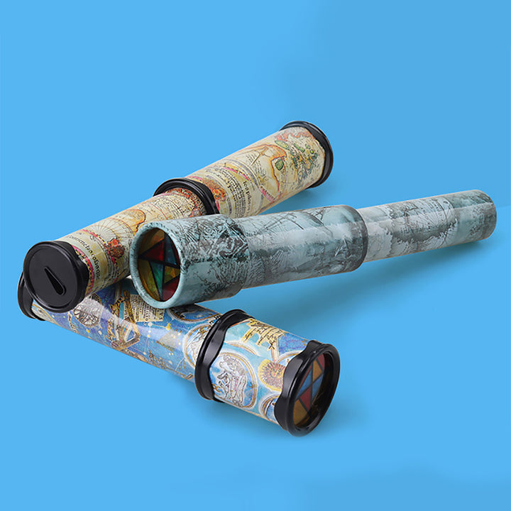 Color Cognition Grasp Comfortable Kids Kaleidoscope Rotatable Multicolored Design Classic Kaleidoscope for Children Image 7