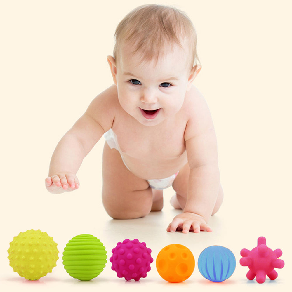 6Pcs Finger Trainer Soft Training Toy Portable Kids Hand Grip Ball Training Toy for Kids Image 2