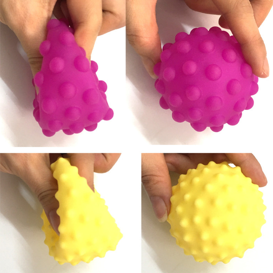 6Pcs Finger Trainer Soft Training Toy Portable Kids Hand Grip Ball Training Toy for Kids Image 3