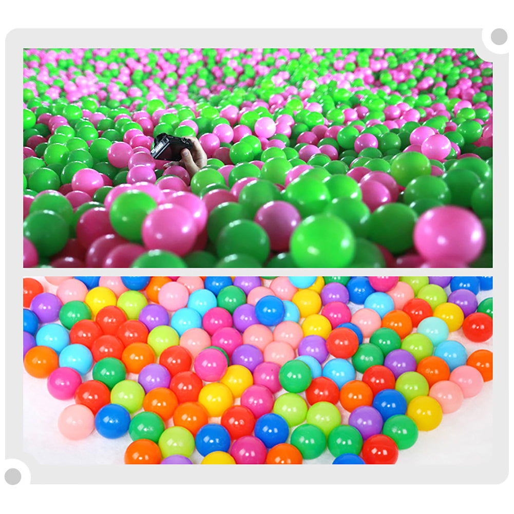 100Pcs Colorful Soft Water Pool Ocean Wave Ball Outdoor Fun Sports Baby Toy Image 7