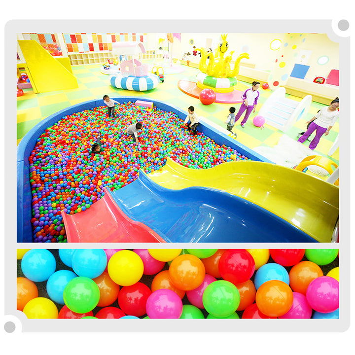 100Pcs Colorful Soft Water Pool Ocean Wave Ball Outdoor Fun Sports Baby Toy Image 8