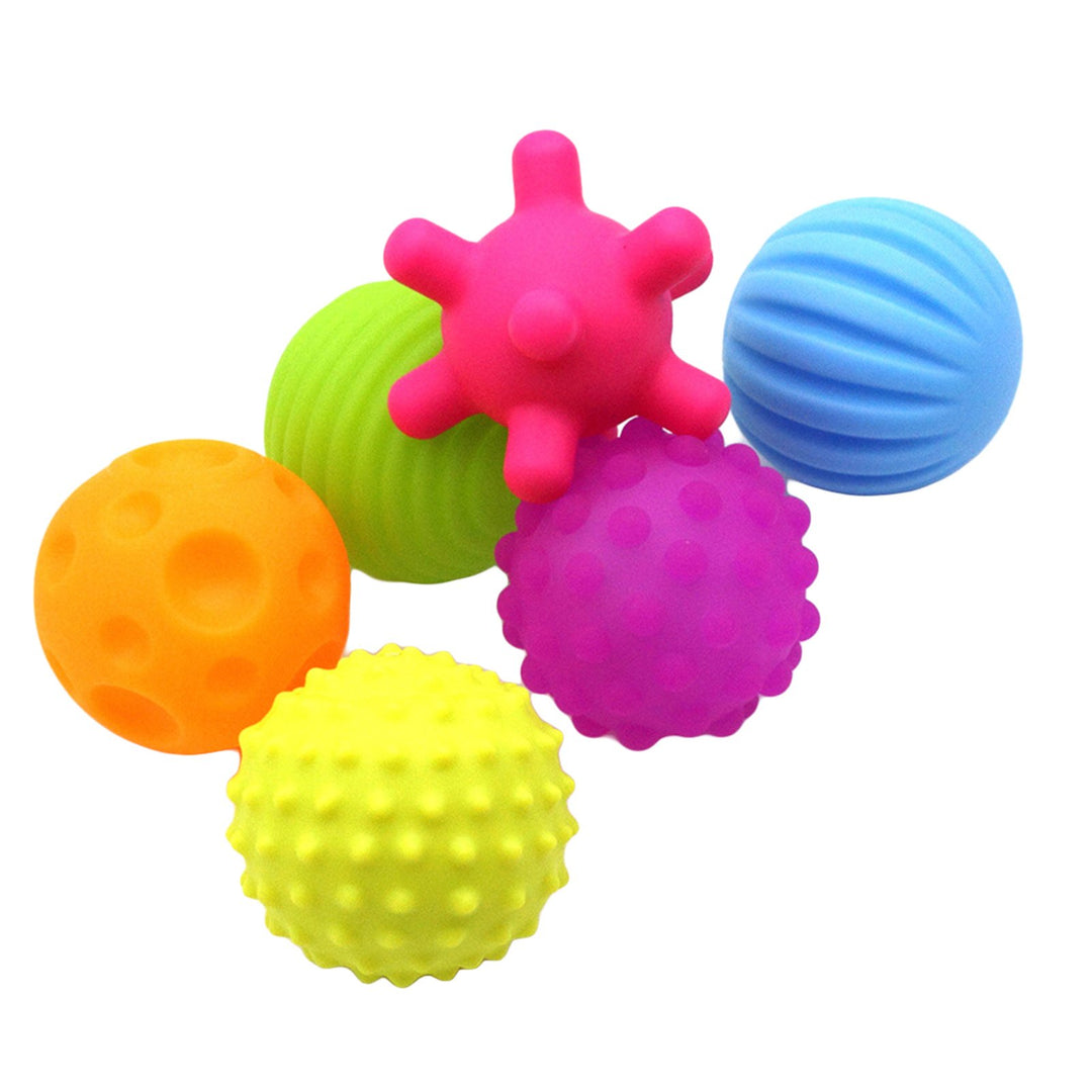 6Pcs Finger Trainer Soft Training Toy Portable Kids Hand Grip Ball Training Toy for Kids Image 7