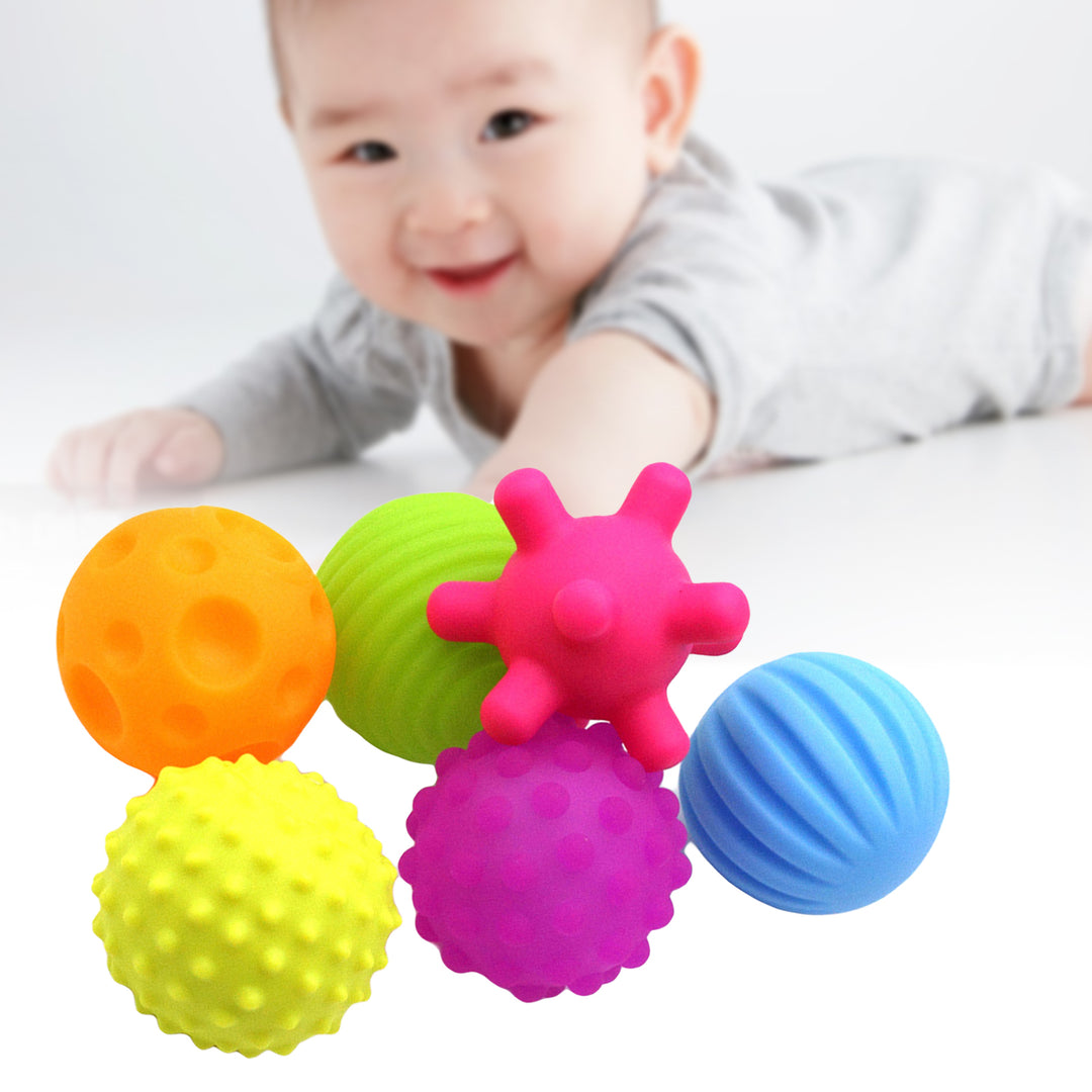6Pcs Finger Trainer Soft Training Toy Portable Kids Hand Grip Ball Training Toy for Kids Image 8