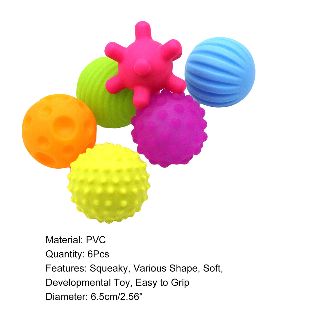 6Pcs Finger Trainer Soft Training Toy Portable Kids Hand Grip Ball Training Toy for Kids Image 10