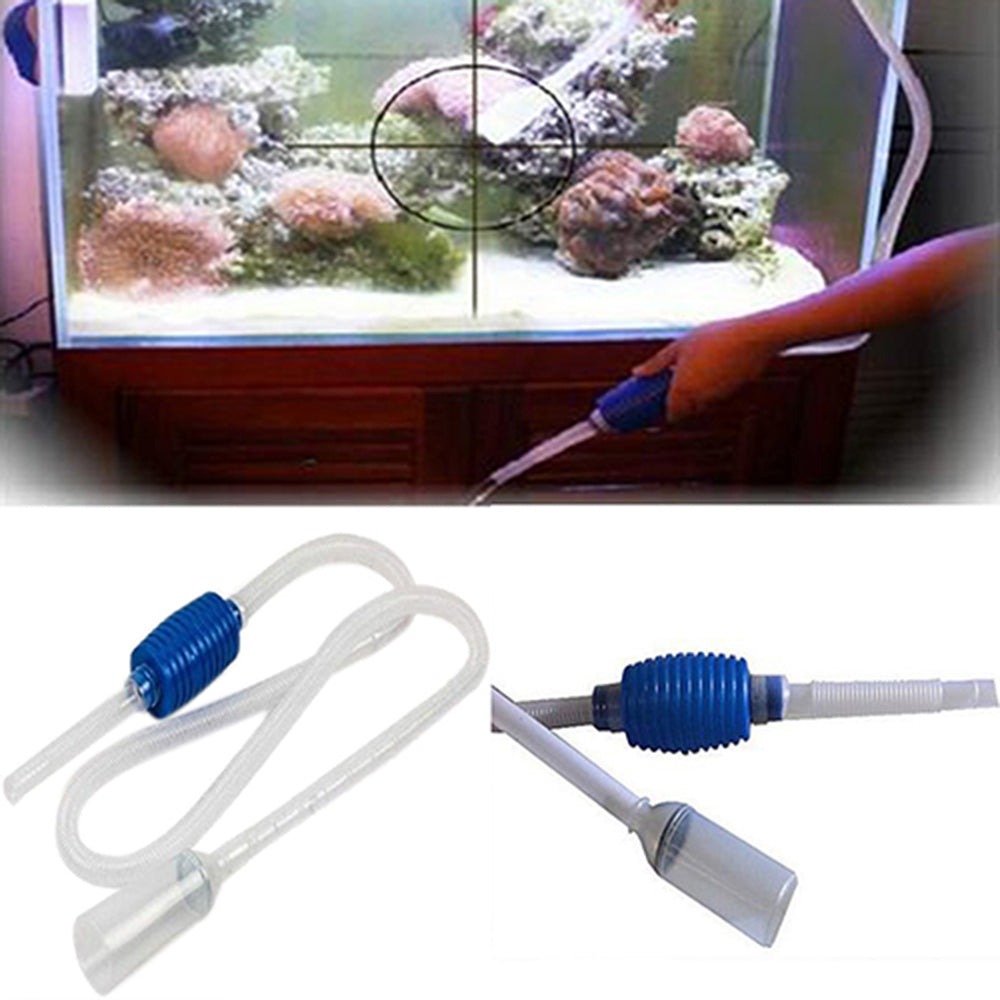 Aquarium Clean Vacuum Water Change Changer Gravel Cleaner Fish Tank Siphon Pump Image 2