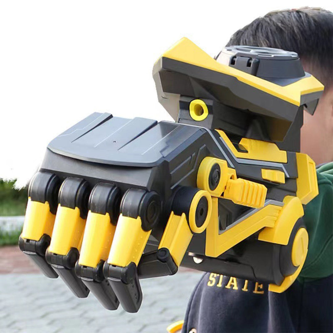 1 Set Electric Arm Shooter Set Unique Design Long Range Wearable Robotic Glove for Boys Shooter Toys Image 7