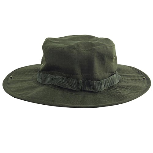 Sun Hat Snap Closure Wide Brim Multipurpose Camouflage Bucket Boonie Hat for Hunting Image 1