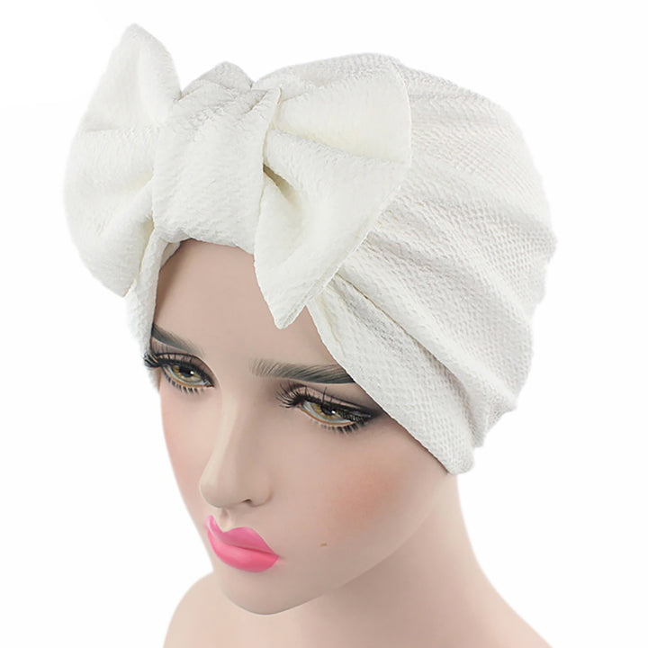 Hat Lovely Decorative Exquisite Womens Bowknot Turban for Women Image 12