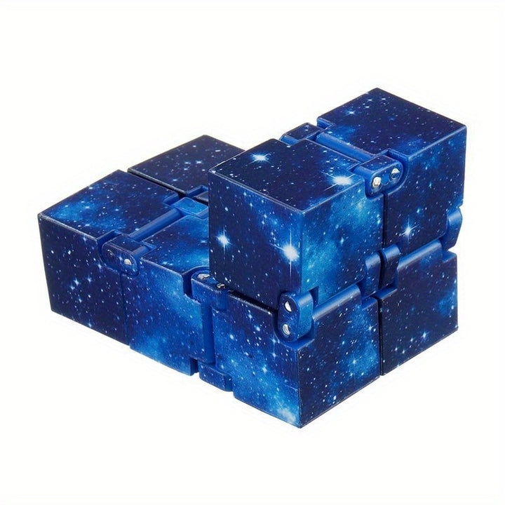 2PCS Infinity Cube Fidget Toy Mini Magic Cube Stress And Anxiety Reliever Finger Toy Image 6