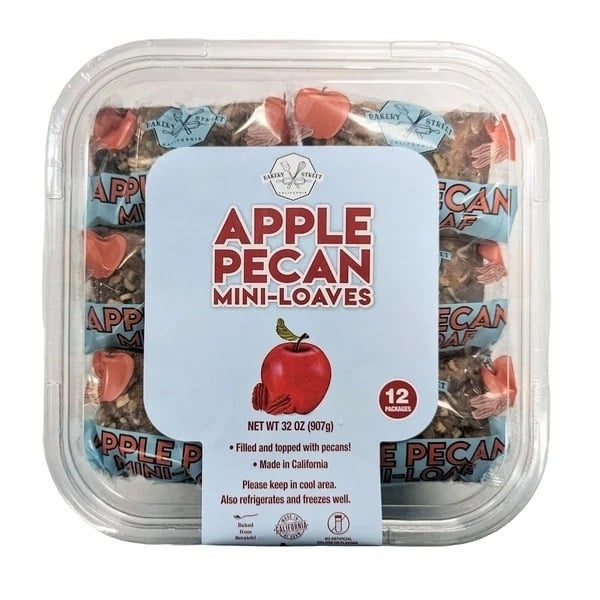 Bakery Street Apple Pecan Mini Loaves32 Ounce Image 1