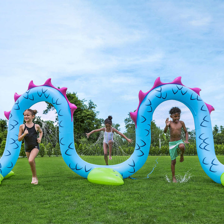 H2OGO! Giant Sea Serpent Kids Inflatable Sprinkler Image 3