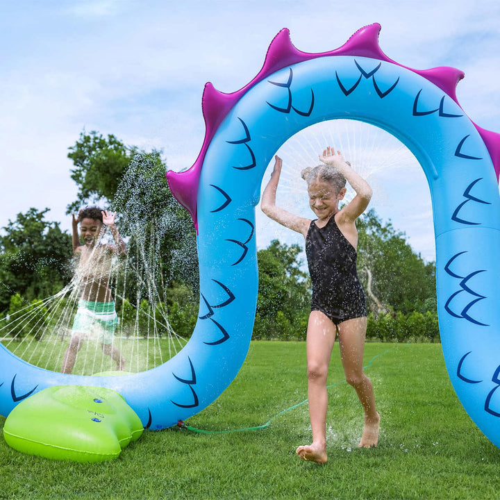 H2OGO! Giant Sea Serpent Kids Inflatable Sprinkler Image 4