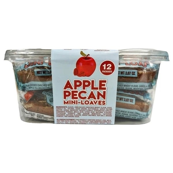 Bakery Street Apple Pecan Mini Loaves32 Ounce Image 3