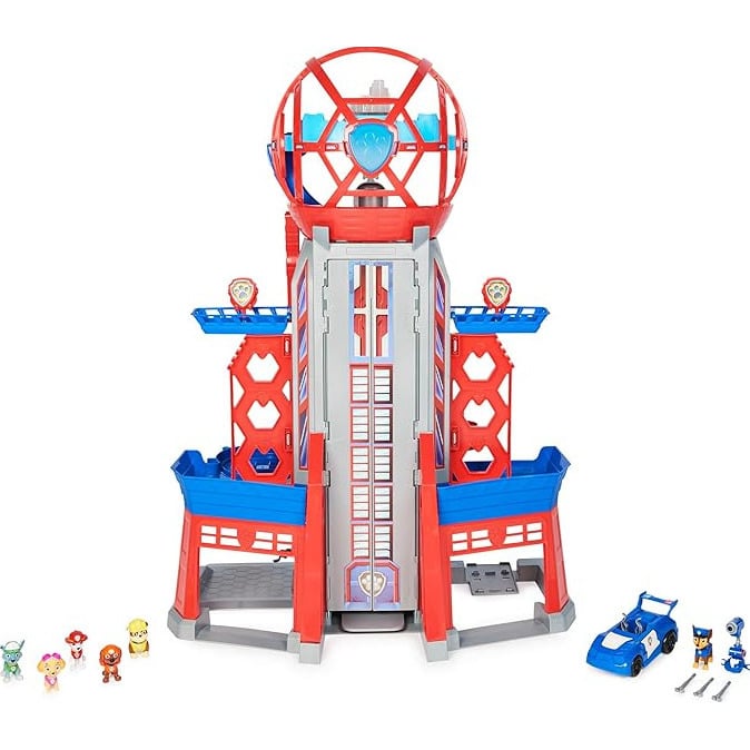 PAW Patrol Ultimate City Tower 3ft. Tall Transforming Tower with 6 Action FiguresToy CarLights and Sounds- Image 2