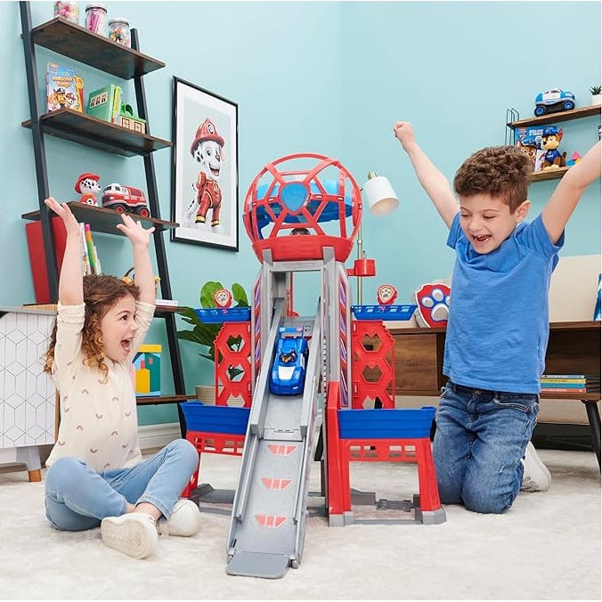 PAW Patrol Ultimate City Tower 3ft. Tall Transforming Tower with 6 Action FiguresToy CarLights and Sounds- Image 3