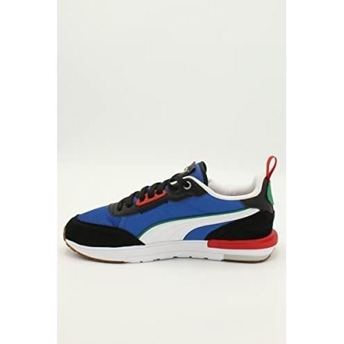 PUMA Mens R22 Sneaker 9.5 PUMA ROYAL-PUMA WHITE-PUMA BLACK-AMAZON GR Image 4