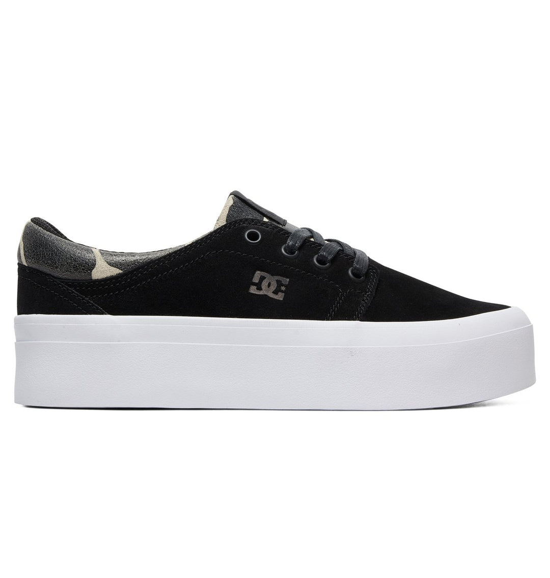 DC Shoes Womens Trase Platform SE Shoes Black/Tan - ADJS300187-BT0 BLACK/ TAN Image 1