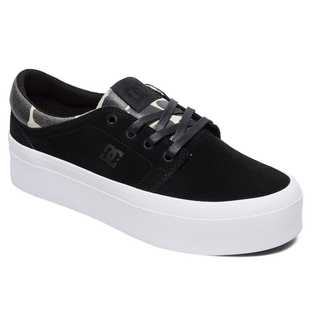 DC Shoes Womens Trase Platform SE Shoes Black/Tan - ADJS300187-BT0 BLACK/ TAN Image 2