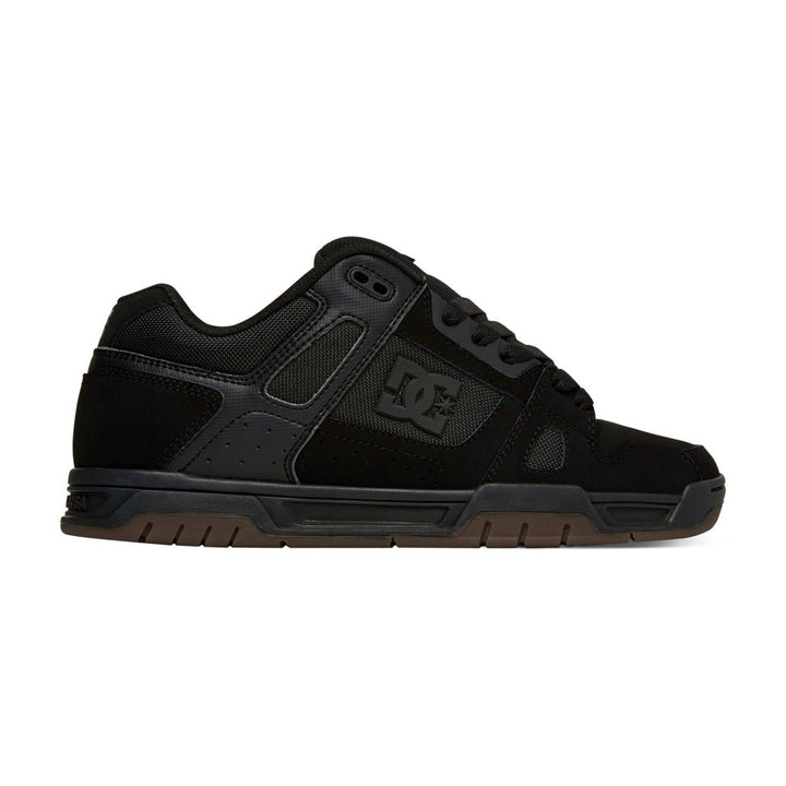 DC Shoes Mens Stag Shoes Black/Gum- 320188-BGM BLACK/GUM Image 1