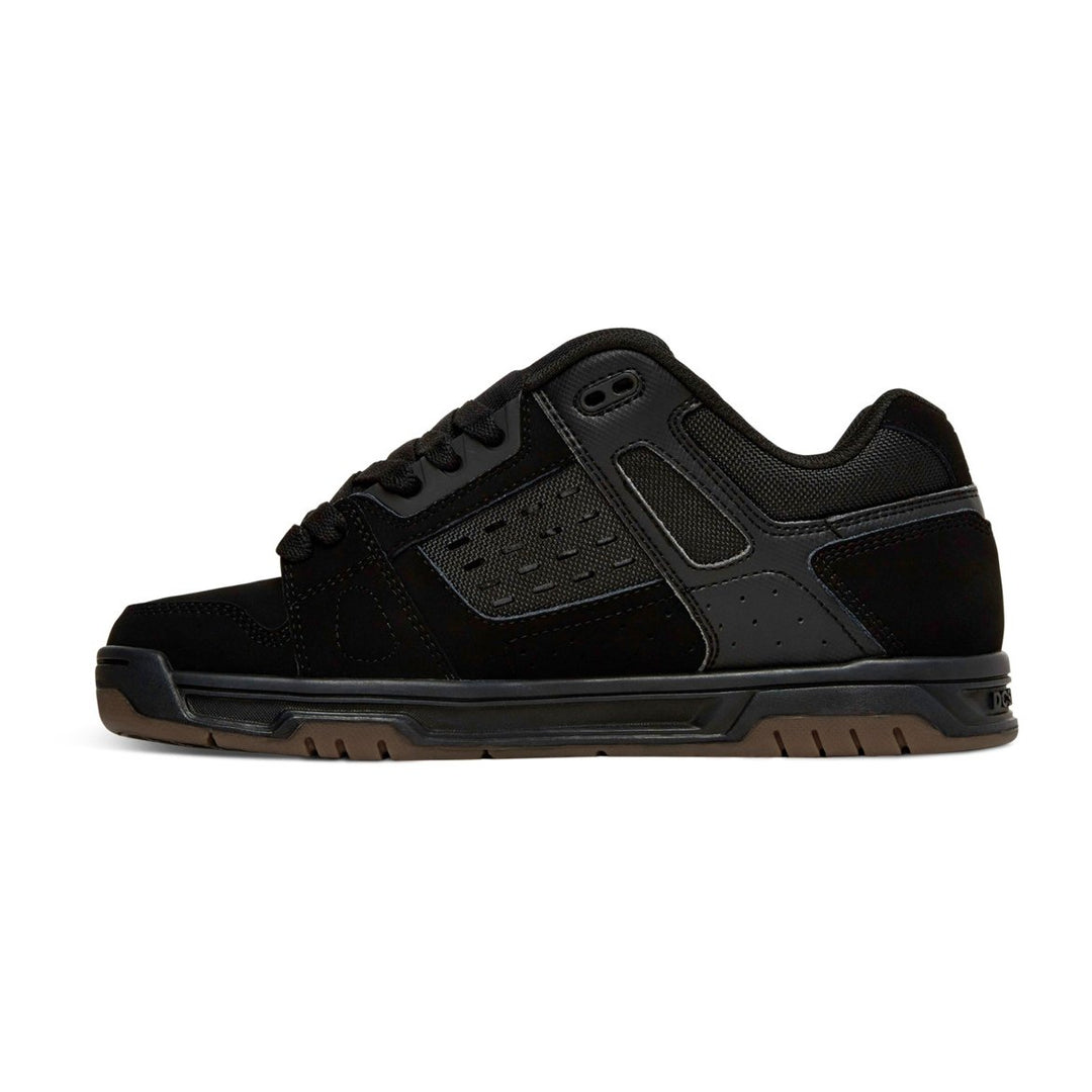 DC Shoes Mens Stag Shoes Black/Gum- 320188-BGM BLACK/GUM Image 3