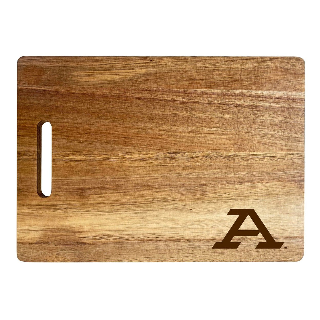 Akron Zips Classic Acacia Wood Cutting Board Officially Licensed Collegiate Product Image 2