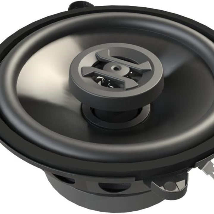 Pair of Zeus ZS525CX 5.25" Coaxial Car Speakers 200W 2-Way Audio Passive Crossover Black Complete Sound System by Image 3