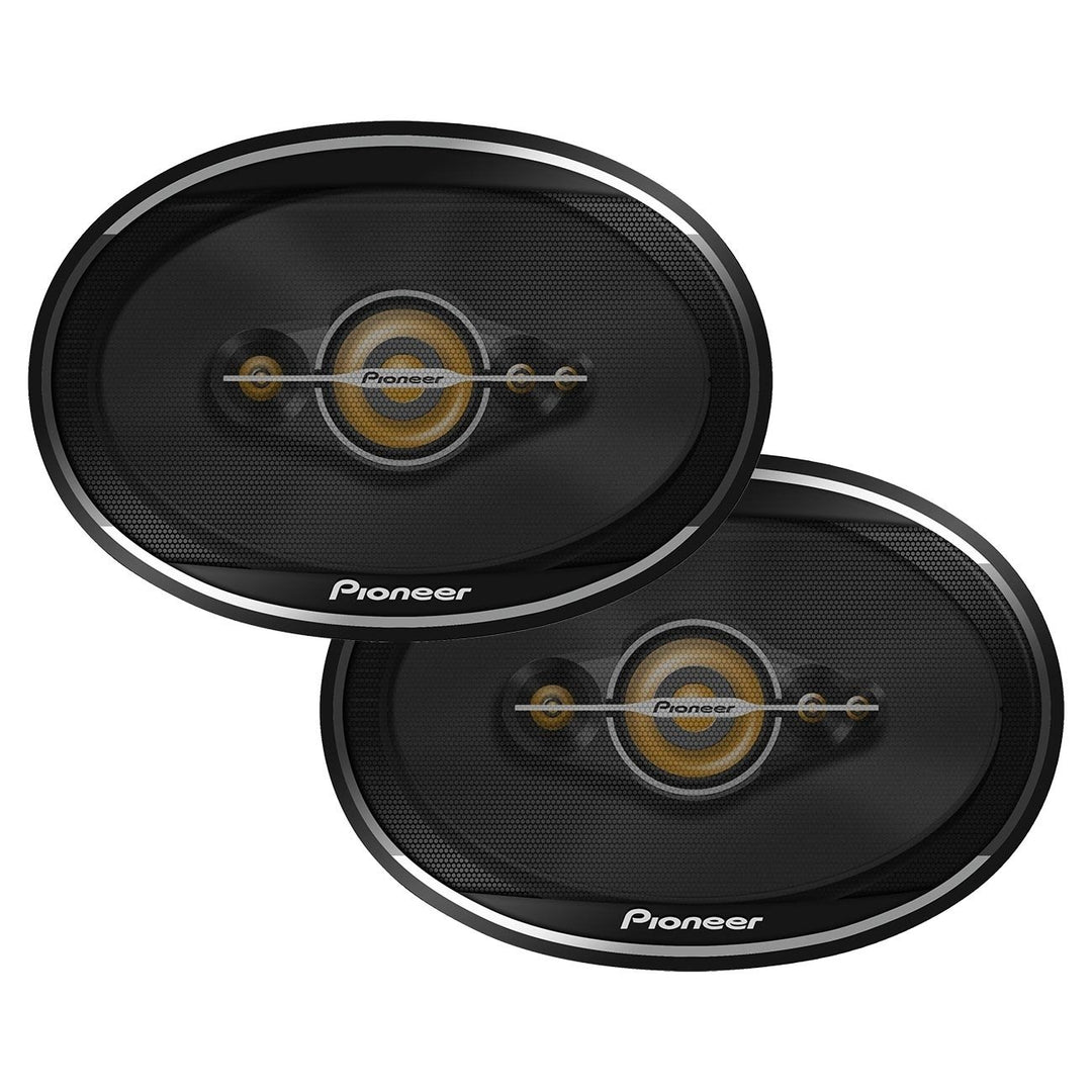 Pair of Pioneer TS-A6991F 6x9" 5-Way Coaxial Car Speakers: Clear SoundEasy InstallEnhanced BassDeep Basket Design for Image 3