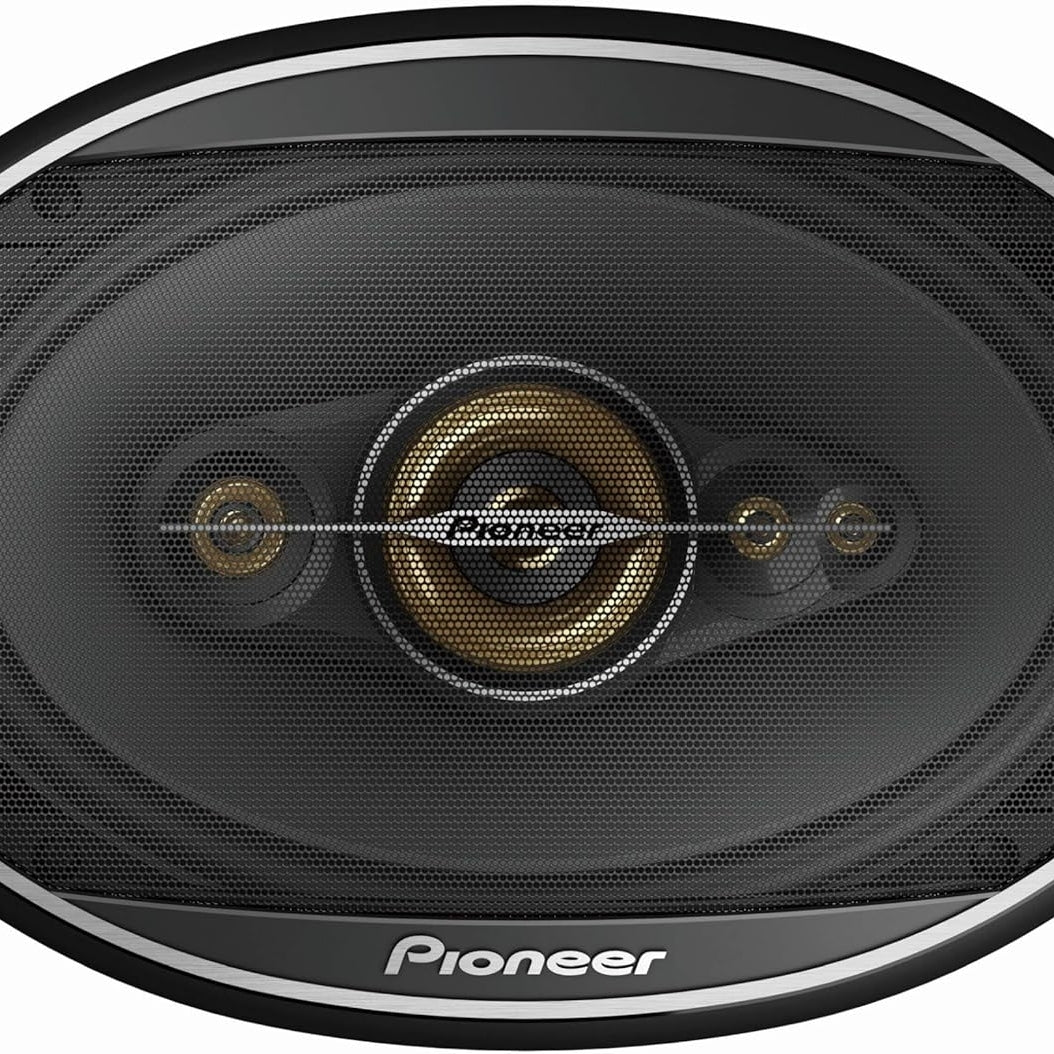 Pair of Pioneer TS-A6991F 6x9" 5-Way Coaxial Car Speakers: Clear Sound Easy Install Enhanced Bass Deep Basket Design for Image 4