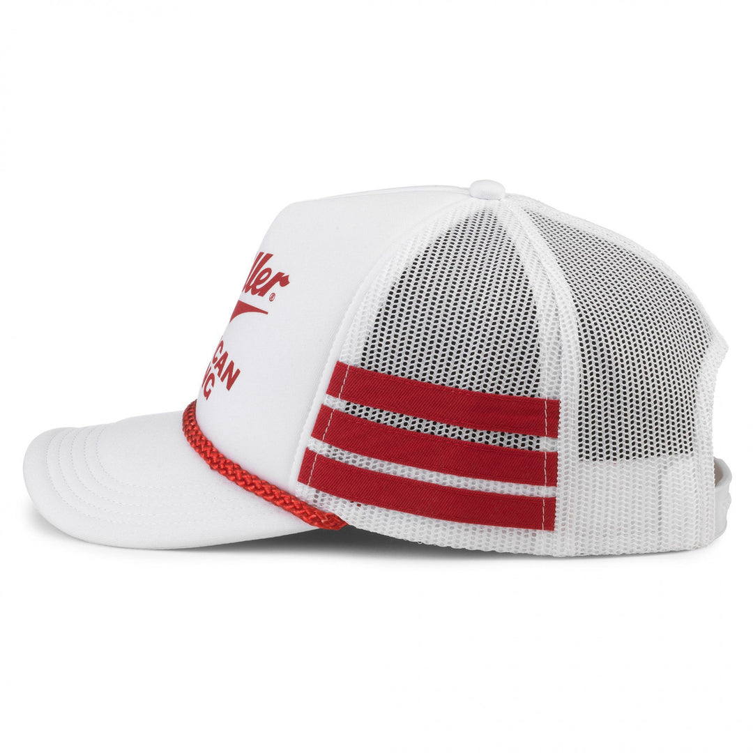 Miller High Life Talladega American Racing Snapback Hat Image 2