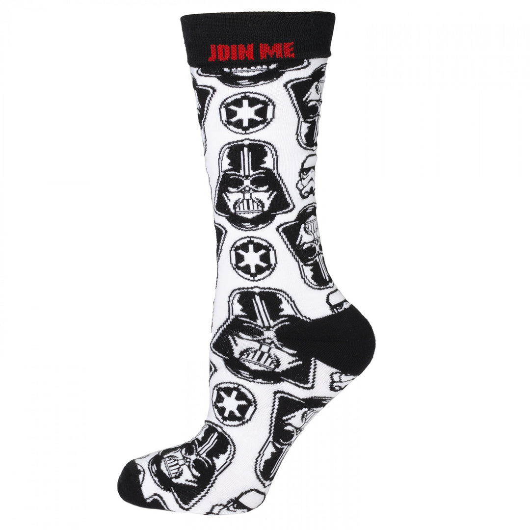 Star Wars Darth Vader Join Me Dress Socks Image 1