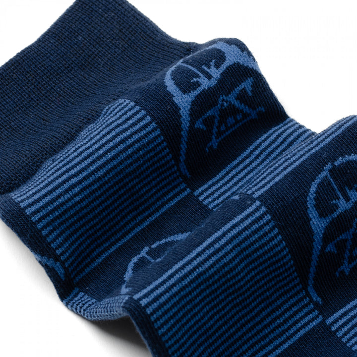Star Wars Darth Vader Checkered Dress Socks Image 3
