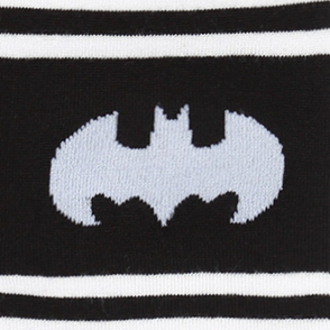 Batman Logo Striped Dress Socks Image 3