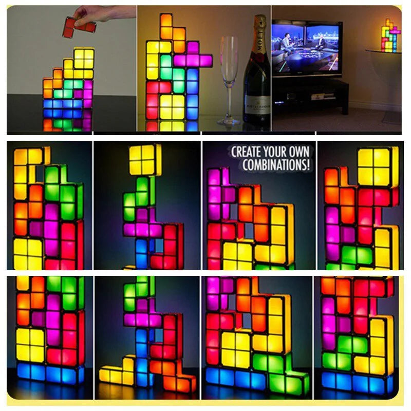 Novelty Lighting DIY Tetris Puzzle Image 2