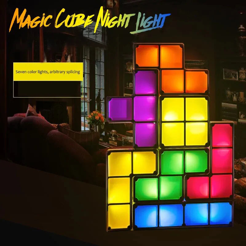 Novelty Lighting DIY Tetris Puzzle Image 3