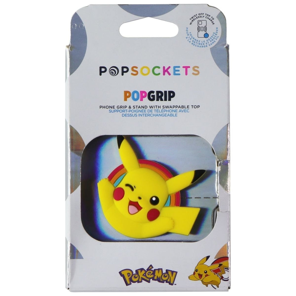 PopSockets Pokemon PopGrip Swappable Grip and Stand - Pikachu Image 2