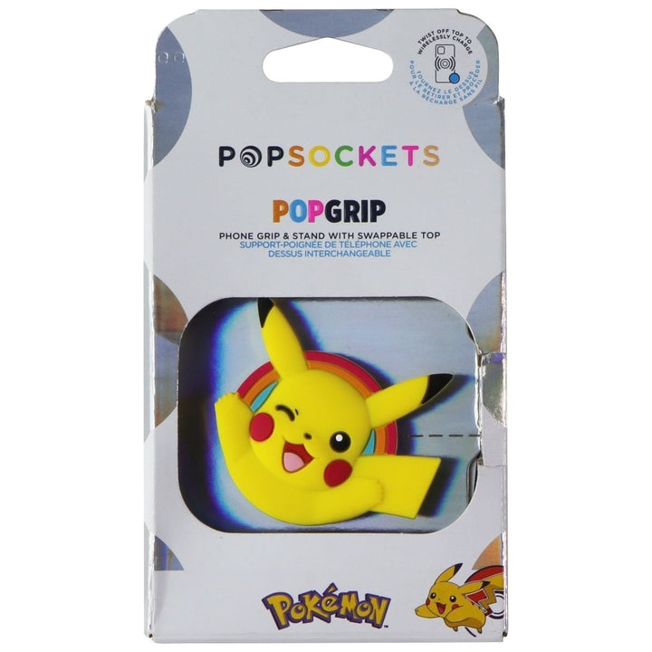 PopSockets Pokemon PopGrip Swappable Grip and Stand - Pikachu Image 2